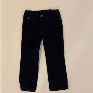 Boys Navy Corduroy Ralph Lauren Pants